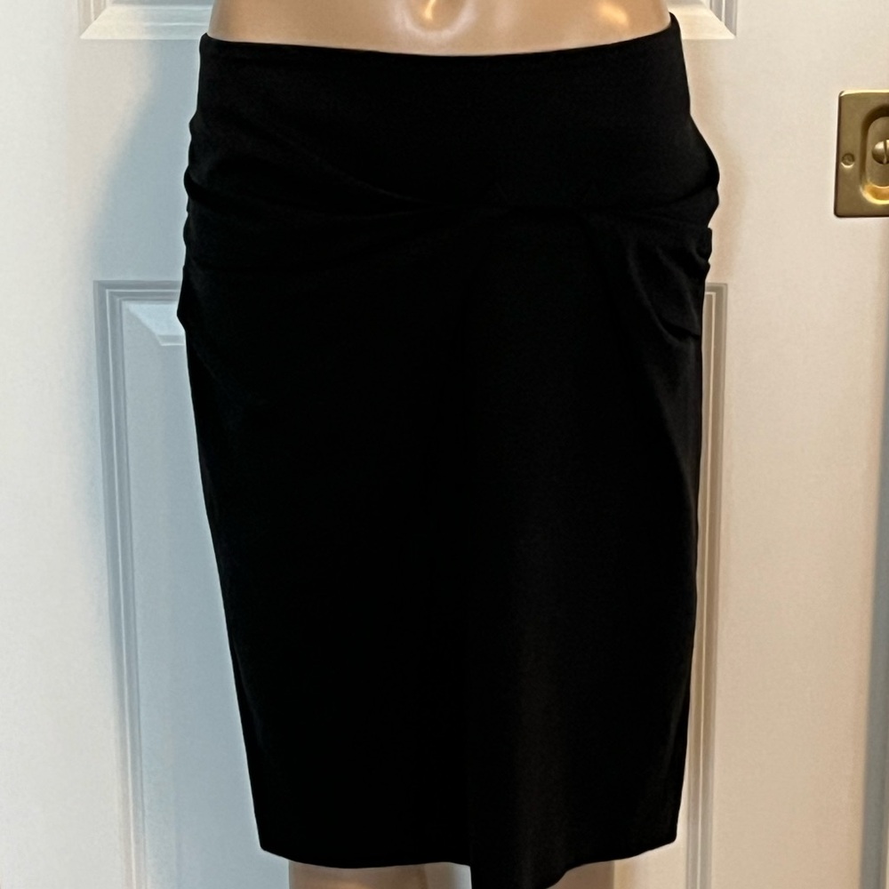 Brunello Cucinelli Black Pencil Skirt